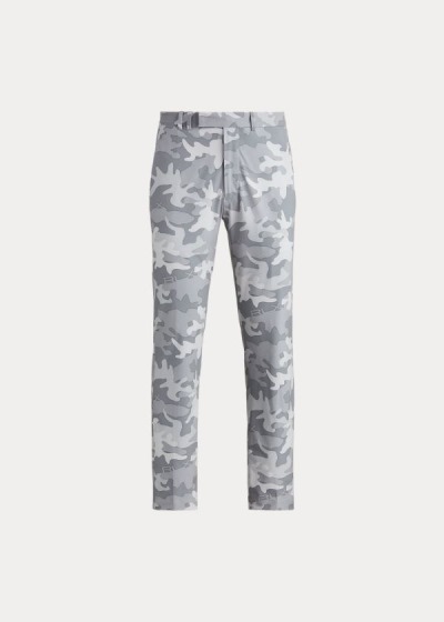 Pantalones Ralph Lauren Hombre Grises / Camuflados - Tailored Fit Stretch - OFLAU1326